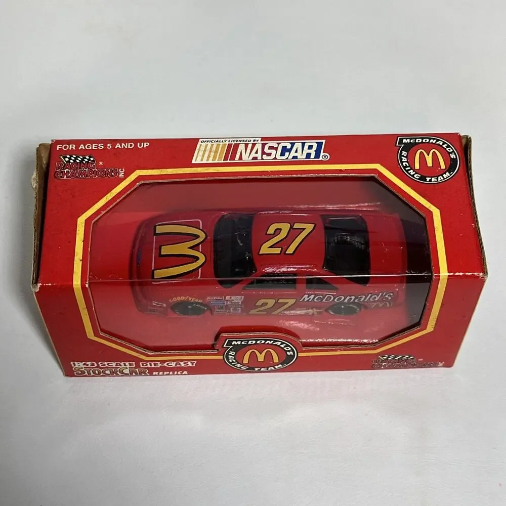 1992 Racing Champions | Hut Stricklin #27 McDonald's 1:43 Diecast Race Car NRFB